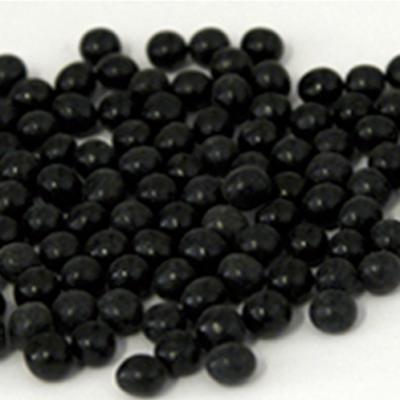 Black glass beads 3-4 mm Catherine Bergoin