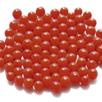 Red beads, 3-4 mm Catherine Bergoin
