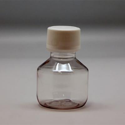 Bottle in PET 50 ml with stopper and tresael joint