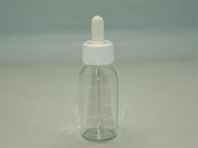 60 ml glass bottle with dropper pipette